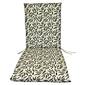 Cojín para tumbona Hojas (Taupé, L x An x Al: 190 x 60 x 5,5 cm, 50% algodón 50% poliéster) | BAUHAUS