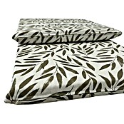 Cojín para tumbona Hojas (Taupé, L x An x Al: 190 x 60 x 5,5 cm, 50% algodón 50% poliéster) | BAUHAUS