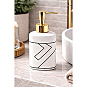 MSV Monolithic Dispensador de jabón (Cerámica, Blanco/Verde/Dorado) | BAUHAUS