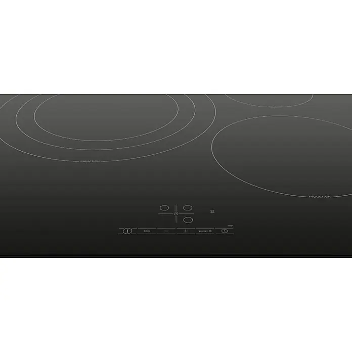 Bosch Placa de cocción PID61RBB5E - Vidrio, Número de fogones de inducción: 3 ud. - Placa de inducción negra con múltiples zonas de cocción y controles táctiles integrados.