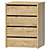 Muebles Pitarch Turín Cajonera (L x An x Al: 45 x 46 x 63,5 cm, Número de cajones: 4 ud., Roble gold) | BAUHAUS