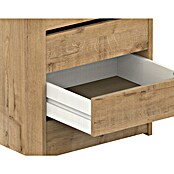 Muebles Pitarch Turín Cajonera (L x An x Al: 45 x 46 x 63,5 cm, Número de cajones: 4 ud., Roble gold) | BAUHAUS