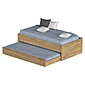 Muebles Pitarch Tibet Cama nido (L x An x Al: 97 x 202 x 54 cm, Roble) | BAUHAUS