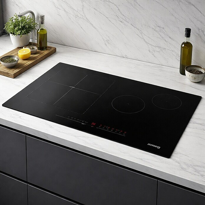 Smeg Placa de inducción SI1M4734D (Número de fogones de inducción: 3 ud.) | BAUHAUS