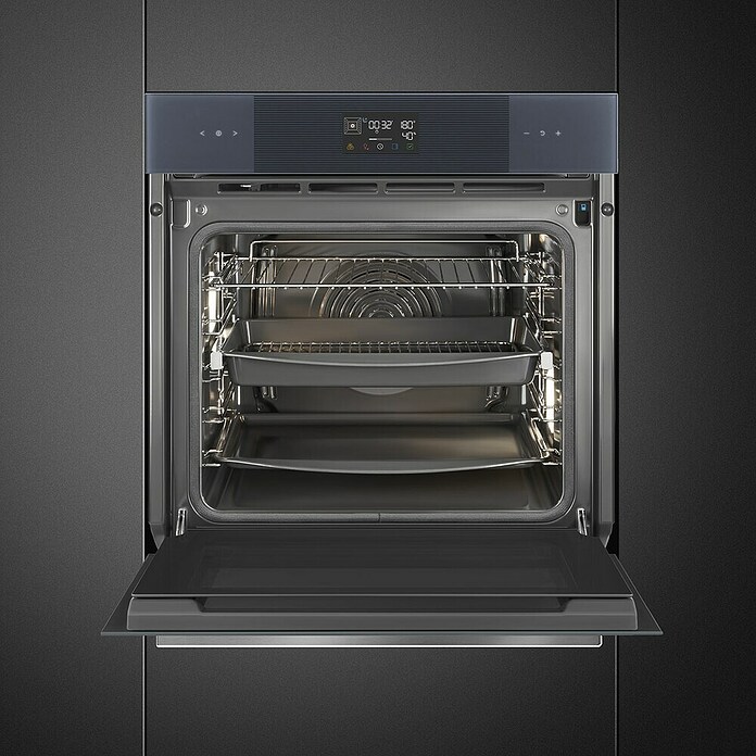 Smeg Horno empotrado SOP6102S2PG (Número de tipos de calentamiento: 12 ud., Volumen horno: 68 l) | BAUHAUS