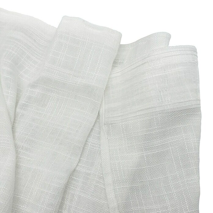 Visillo para ventana Cinta Multifunción Cubal (An x Al: 140 x 260 cm, 100% poliéster, Blanco) | BAUHAUS