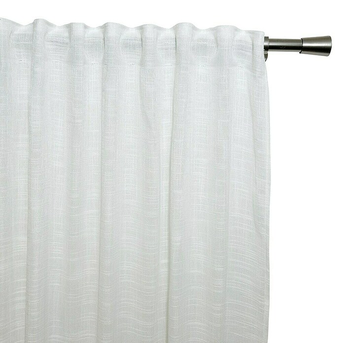 Visillo para ventana Cinta Multifunción Cubal (An x Al: 140 x 260 cm, 100% poliéster, Blanco) | BAUHAUS