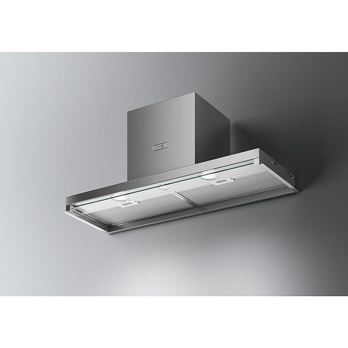Turboair Campana integrable Facile (Ancho: 89,4 cm, Máx. Potencia del ventilador en modo extracción: 620 m³/h, Acero inoxidable) | BAUHAUS