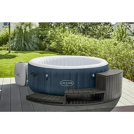 Bestway Lay-Z-Spa Mobil-Whirlpool Miami Air-Jet mit Umrandung