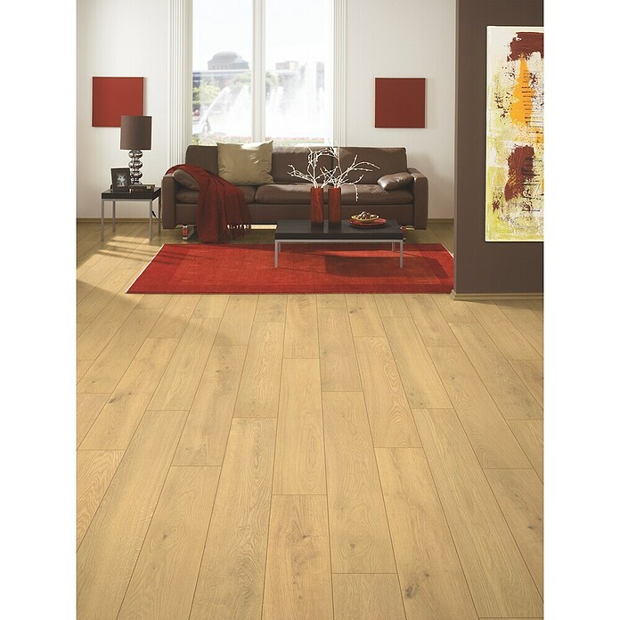 LOGOCLIC Vinto Laminat Classic (Eiche Greenvale, Landhausdiele, 1 288 x 195 x 8 mm) | BAUHAUS