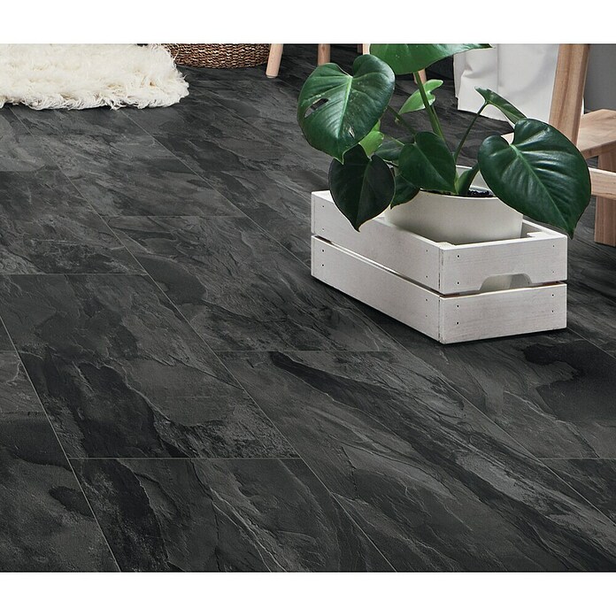 LOGOCLIC Aquaprotect Laminat Pure (Pure, Fliese, 638 x 330 x 8 mm) | BAUHAUS