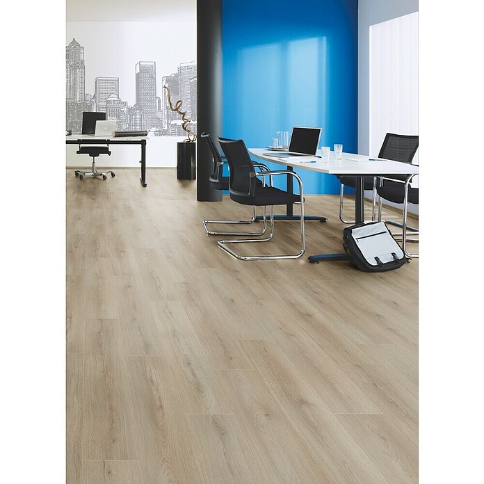 LOGOCLIC Ambienta Laminat Eiche Erusa (Eiche Erusa, Landhausdiele, 1 288 x 195 x 10 mm) | BAUHAUS