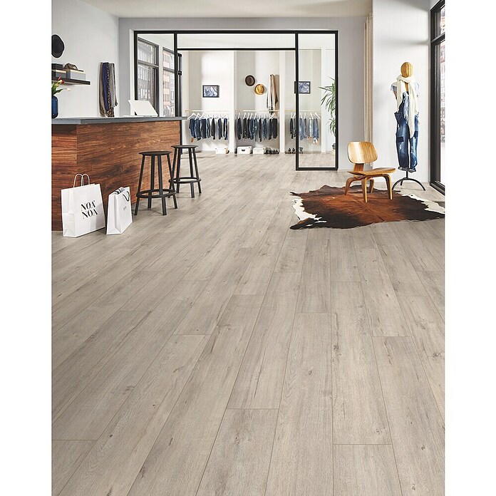 LOGOCLIC Ambienta Laminat Aurora (Aurora, Landhausdiele, 1 288 x 195 x 10 mm) | BAUHAUS