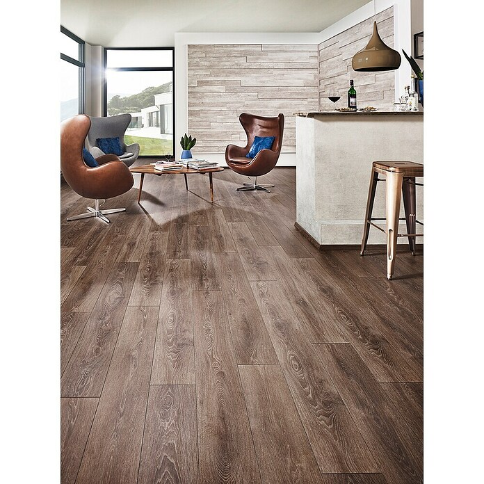 LOGOCLIC Ambienta Laminat Eiche Oriolo (Eiche Oriolo, Landhausdiele, 1 288 x 195 x 10 mm) | BAUHAUS