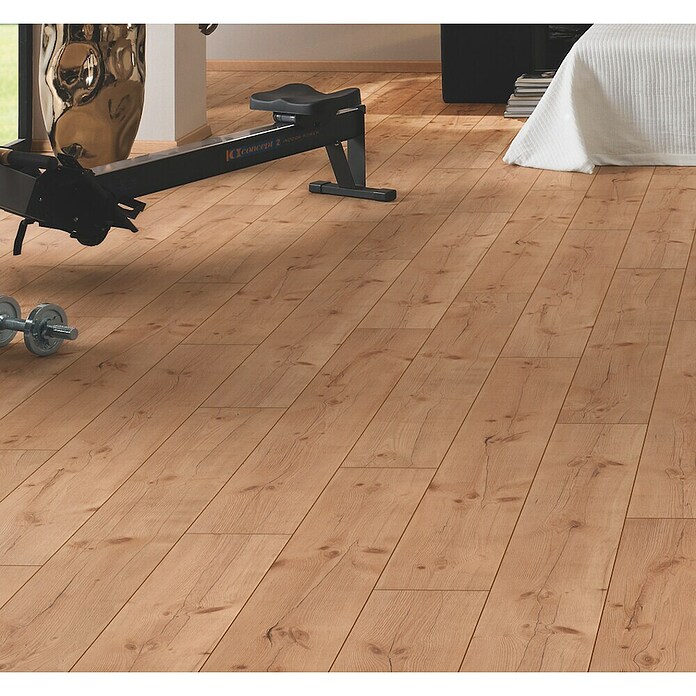 Laminat Pinie (1.285 x 192 x 8 mm, Landhausdiele)