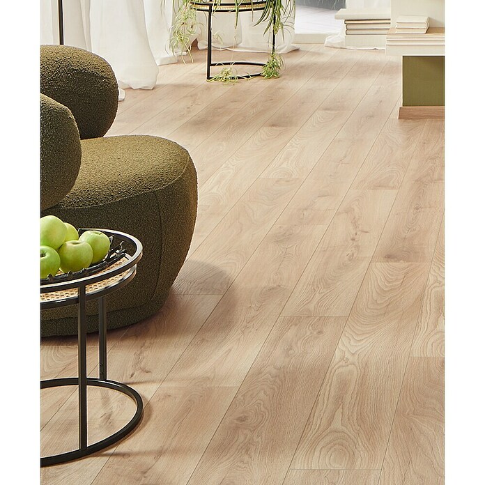 LOGOCLIC Ambienta Laminat Honig Eiche (Honig Eiche, Landhausdiele, 1 288 x 195 x 10 mm) | BAUHAUS