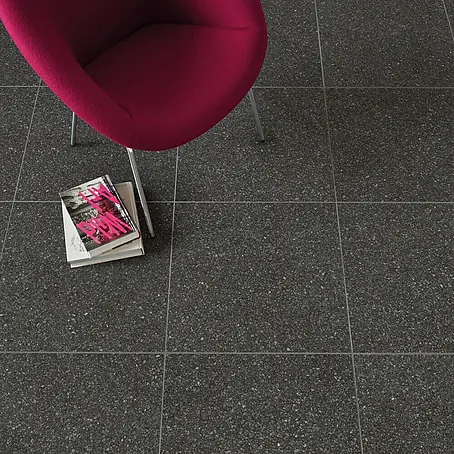 DryTile  Feinsteinzeugfliese Terrazzo Black