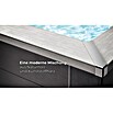 Gre Avantgarde Piscina de WPC Nova (L x An x Al: 315 x 315 x 96 cm, Gris oscuro/Azul, 7.600 l) | BAUHAUS