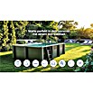 Gre Avantgarde Piscina de WPC Nova (L x An x Al: 315 x 315 x 96 cm, Gris oscuro/Azul, 7.600 l) | BAUHAUS