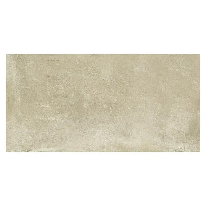 Feinsteinzeugfliese Urban - 60 x 120 cm, Brown, Matt - Rechteckige hellbeige Fliese mit strukturierter, matter Oberfläche, geeignet für Böden oder Wände.