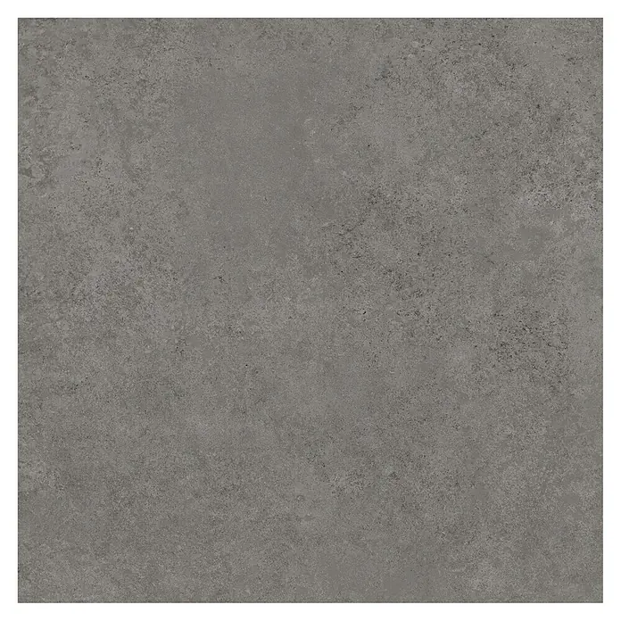 Feinsteinzeugfliese Cortina - 60 x 60 cm, Anthrazit, Matt - Strukturierte graue Oberfläche in Betonoptik.