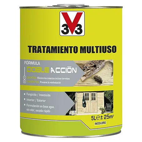 V33  Protección para madera fondo Universal Doble Acción