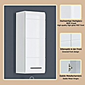 Trendteam Skin Hängeschrank (30 x 23 x 77 cm, Weiß) | BAUHAUS