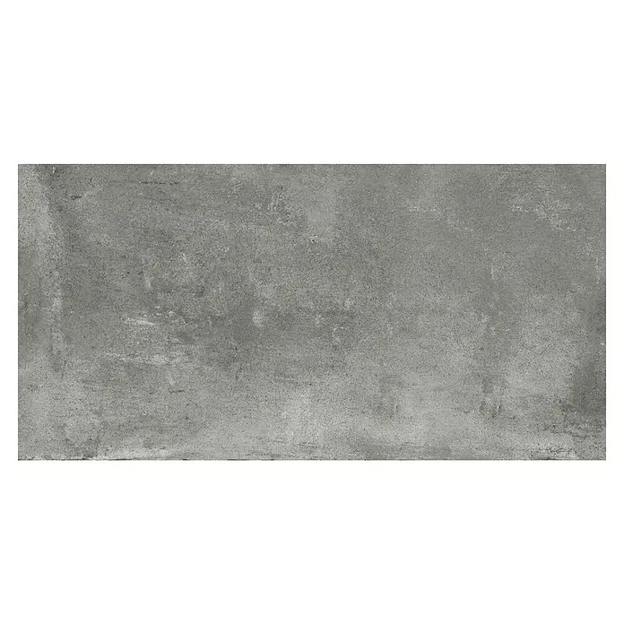 Feinsteinzeugfliese Urban - 60 x 120 cm, Grey, Matt - Graue, strukturierte Betonoberfläche mit subtilen Variationen.