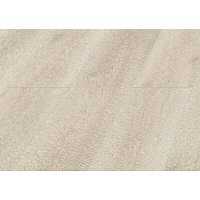 LOGOCLIC Laminado Hidro Roble Verona (1.380 x 191 x 8 mm, Beige, AC4, Resistente al agua) | BAUHAUS