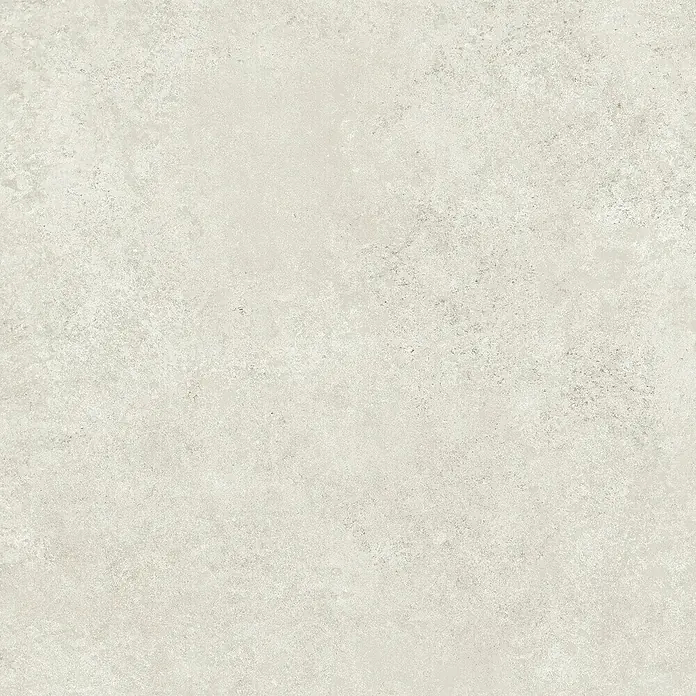 Feinsteinzeugfliese Cortina - 60 x 60 cm, Bianco, Matt - Texturierte hellbeige Stein- oder Betonoberfläche.