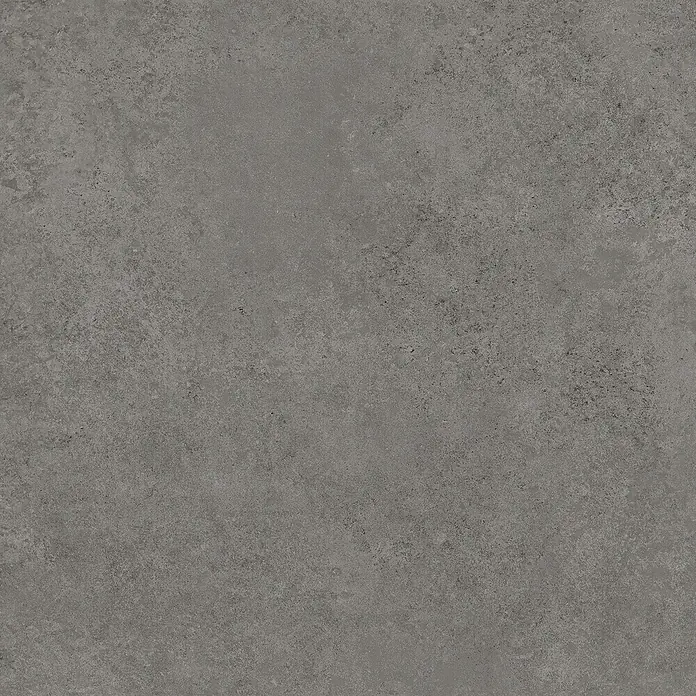 Feinsteinzeugfliese Cortina - 60 x 60 cm, Anthrazit, Matt - Dunkelgraue, melierte Beton- oder Steinstruktur.