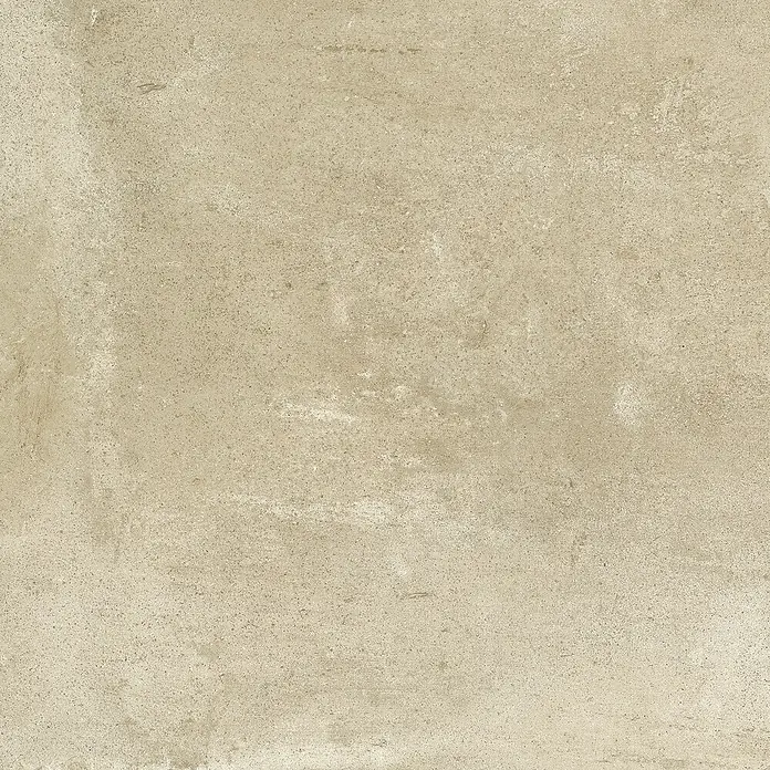 Feinsteinzeugfliese Urban - 60 x 60 cm, Brown, Matt - Strukturierte, hellbeige Fliese in Betonoptik mit dezenter Maserung und Sprenkeln.