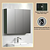 Trendteam Niklas Spiegelschrank (B x H: 90 x 80 cm, Grün) | BAUHAUS