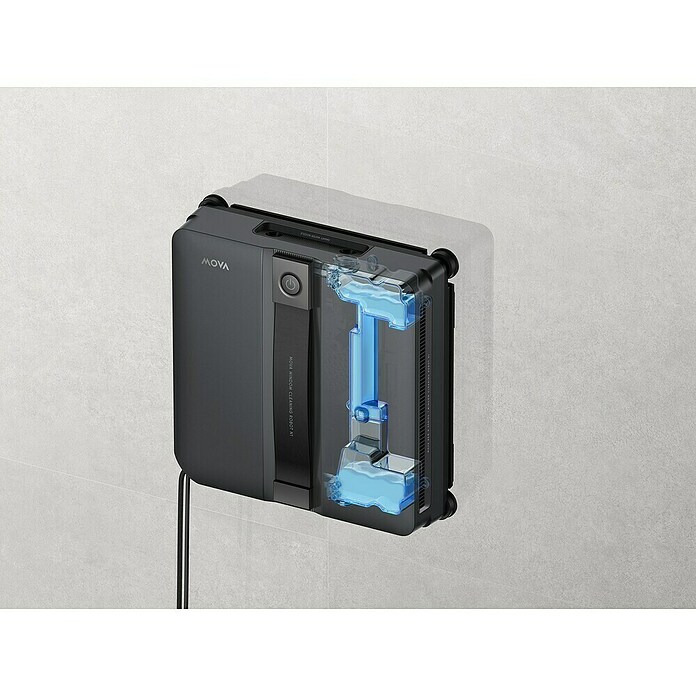 Mova Robot limpiacristales N1 (Capacidad del depósito de agua del robot: 120 ml, Potencia de aspiración: 8.000 Pa) | BAUHAUS