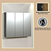 Trendteam Niklas Spiegelschrank (B x H: 90 x 80 cm, Anthrazit) | BAUHAUS