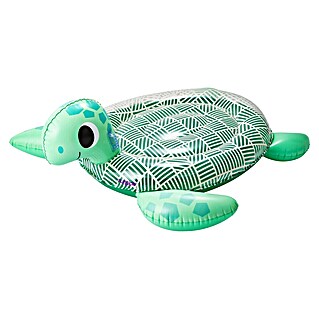 Funsicle Schwimmtier Schildkröte (L x B x H: 144 x 56 x 127 cm, Grün)