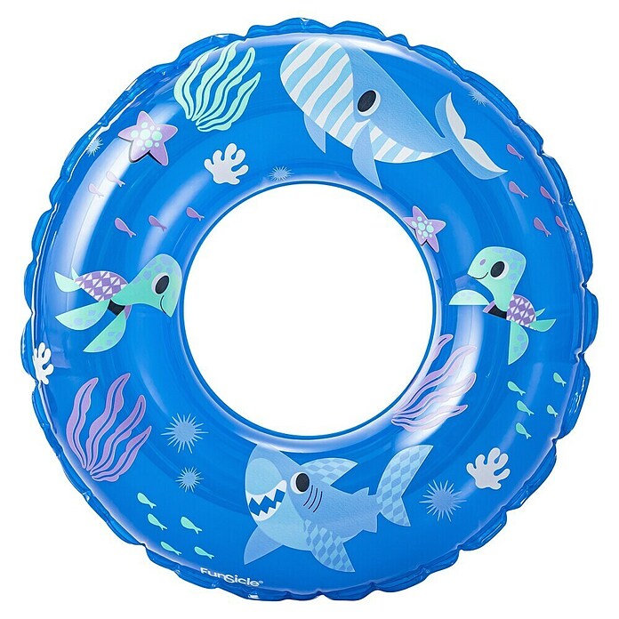 Funsicle Schwimmring (Durchmesser: 55 cm, Blau) | BAUHAUS