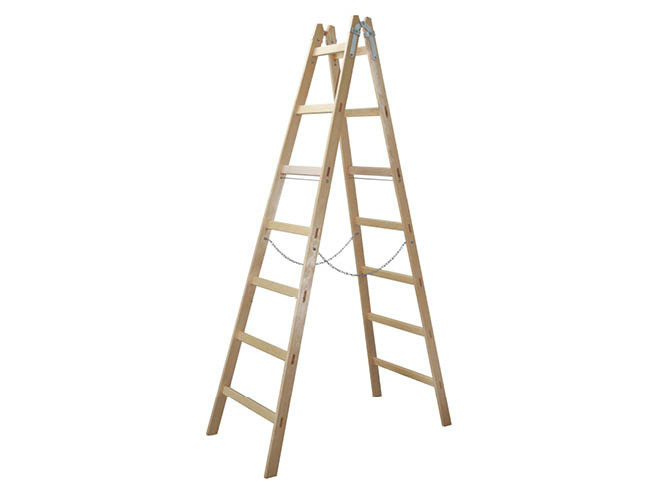 Störinger Holz-Stehleiter