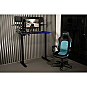 Nacon Mesa de escritorio PCGD-ELEC (L x An x Al: 60 x 120 x 118 cm, Iluminación LED, Altura regulable) | BAUHAUS