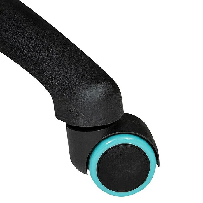 Nacon Silla de oficina CH-310 (Para Gamers, Negro/Azul, Reposabrazos) | BAUHAUS