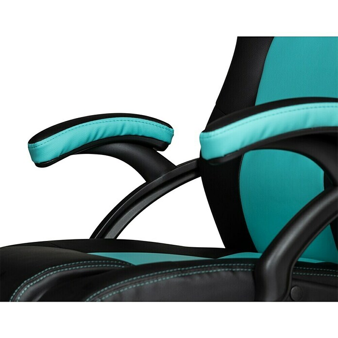 Nacon Silla de oficina CH-310 (Para Gamers, Negro/Azul, Reposabrazos) | BAUHAUS