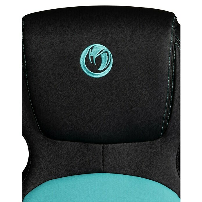 Nacon Silla de oficina CH-310 (Para Gamers, Negro/Azul, Reposabrazos) | BAUHAUS