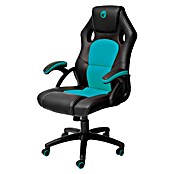 Nacon Silla de oficina CH-310 (Para Gamers, Negro/Azul, Reposabrazos) | BAUHAUS