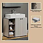 Trendteam Niklas Badmöbel-Set (90 cm, Kashmir, Strukturiert, Breite Waschbecken: 80 cm) | BAUHAUS