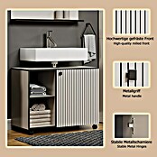 Trendteam Niklas Waschtischunterschrank (B x T x H: 80 x 42 x 64 cm, Kashmir, Strukturiert) | BAUHAUS