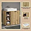 Trendteam Niklas Badmöbel-Set (90 cm, Evoke Eiche, Strukturiert, Breite Waschbecken: 60 cm) | BAUHAUS