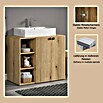 Trendteam Niklas Badmöbel-Set (90 cm, Evoke Eiche, Strukturiert, Breite Waschbecken: 60 cm) | BAUHAUS