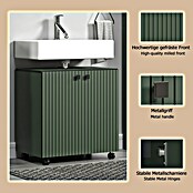 Trendteam Niklas Waschtischunterschrank (B x T x H: 60 x 42 x 64 cm, Grün, Strukturiert) | BAUHAUS