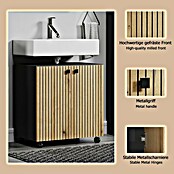 Trendteam Niklas Waschtischunterschrank (B x T x H: 60 x 42 x 64 cm, Evoke Eiche/Anthrazit, Strukturiert) | BAUHAUS