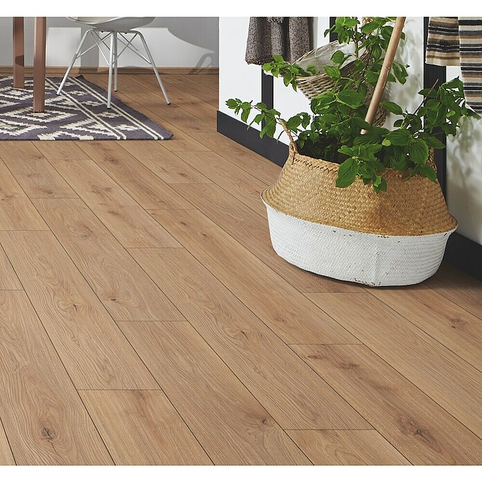 LOGOCLIC Aquaprotect Smart Laminat Sogne Oak (Sogne Oak, Landhausdiele, 1 288 x 195 x 6 mm) | BAUHAUS
